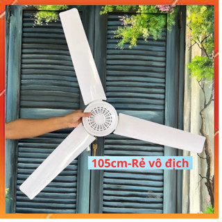  Quạt trần 3 cánh quay 105cm quạt treo trần phòng ngủ nhỏ Quạt trần phòng khách quạt đuổi ruồi muỗi 