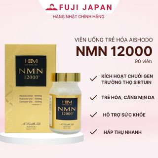  NMN 12000 NMN 18000 Aishodo - Viên Uống NMN 1200 18000 Nhật Bản 