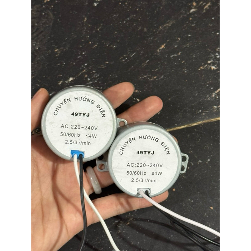 MOTOR CHUYỂN HƯỚNG ĐIỆN, ĐẢO ĐIỆN, TÚT NĂNG ĐIỆN DÙNG CHO QUẠT B4, B5, MOTOR HÀO QUANG