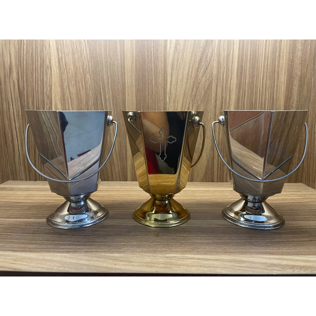 XÔ VẢY NƯỚC PHÉP CÔNG GIÁO INOX 304