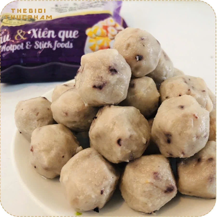 Mực viên chiên cao cấp CP gói 500gr [Hà Nội giao hỏa tốc] - Ảnh 4