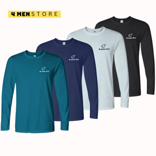 [ Giá Rẻ ] Combo 4 Áo thun thể thao nam cổ tròn, màu trơn dài tay, chất thun co giãn thoáng khí thấm hút nhanh khô