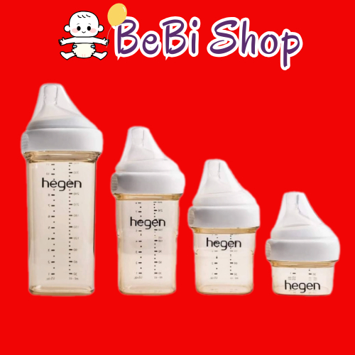 THANH LÝ-HÀNG TRƯNG BÀY🌻🌻Bình Sữa HEGEN Cao Cấp 150ML/240ML/330ML-KÈM NÚM-KHÔNG HỘP