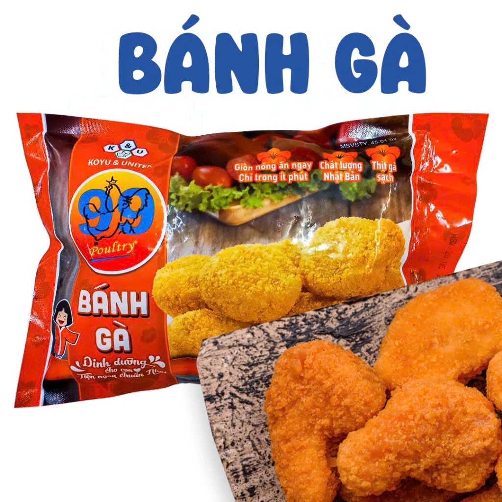 Bánh gà dinh dưỡng 99 Poultry gói 300gr ngon giòn đậm vị, tiện lợi mỗi ngày [Hà Nội giao hỏa tốc] - Ảnh 2