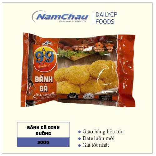 Bánh gà dinh dưỡng 99 Poultry gói 300gr ngon giòn đậm vị, tiện lợi mỗi ngày [Hà Nội giao hỏa tốc]