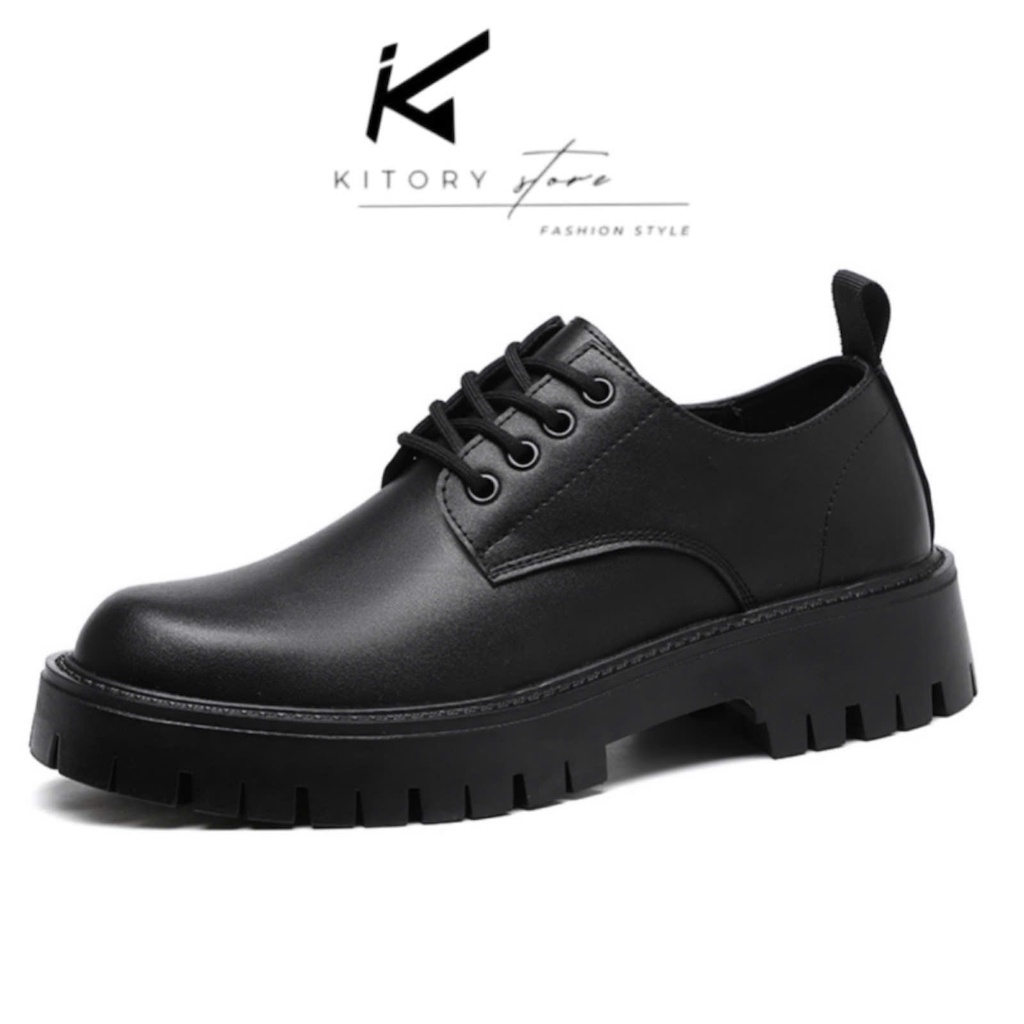 Giày Chunky Derby Nam Trẻ Trung–Năng Động,Giày Đốc Da Nam Tôn Dáng Sang Trọng Lịch Sự Dễ Phối Đồ