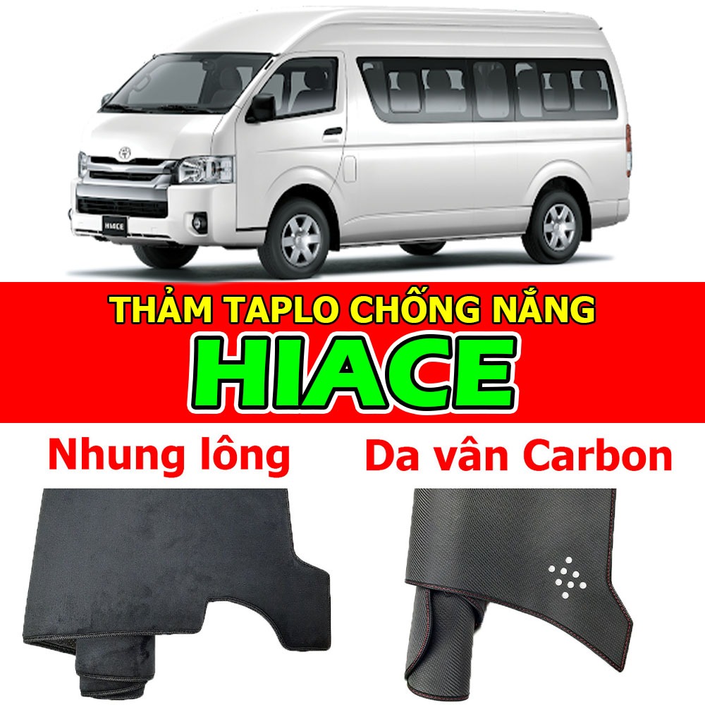 Thảm Taplo Toyota Hiace