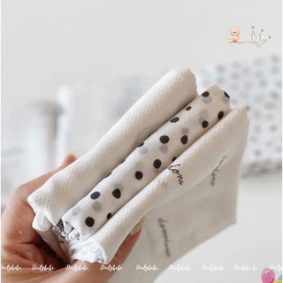 SET 10 KHĂN SỮA HÀN QUỐC 𝗗𝗢𝗡𝗢𝗗𝗢𝗡𝗢 <CÓ SẴN>.