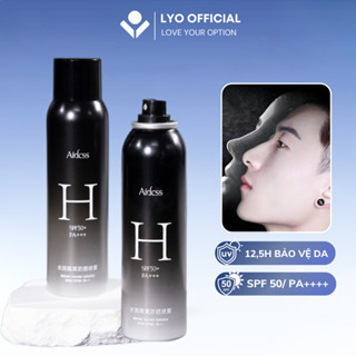 Xịt chống nắng cho nam Aidcss SPF50+ PA+++ Sử dụng cho Face & Body Nâng tone nhẹ Chống nước mồ hôi