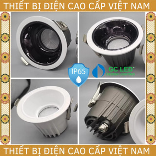 [GC] Đèn âm trần IP65 chống ẩm cho nhà tắm, ban công, ngoài trời, GC LED Spotlight TRITON mã GC-SP02-IP65, b/h 2 năm