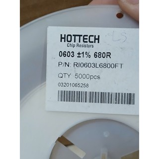 Điện Trở Dán 681 680R kích thước 0603 (100 con)