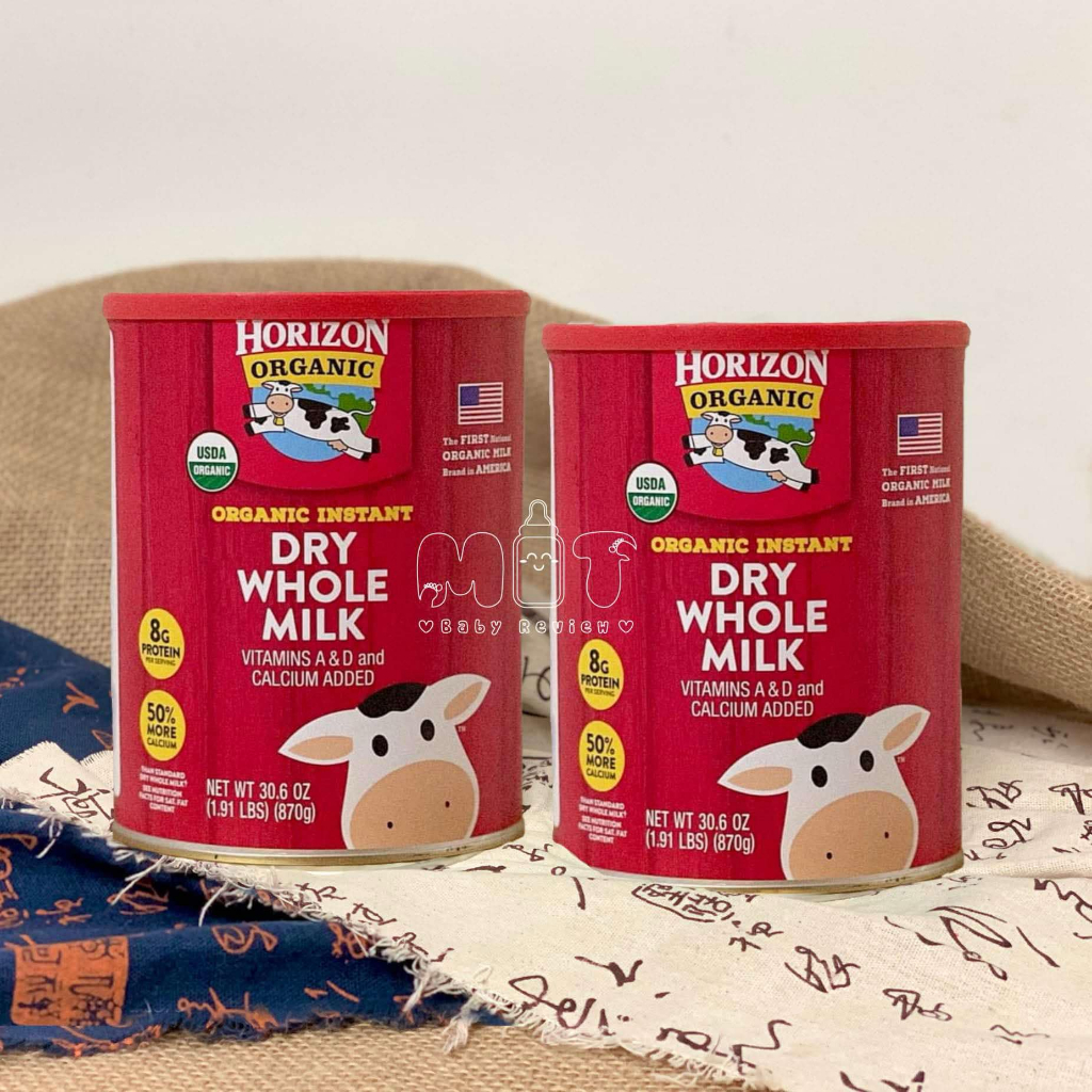 Sữa Bột Horizon Organic Instant Dry Whole Milk 30 6 Oz (Lon)