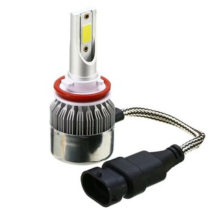đèn pha led 3 tim chân h4 gắn xe máy /ô tô