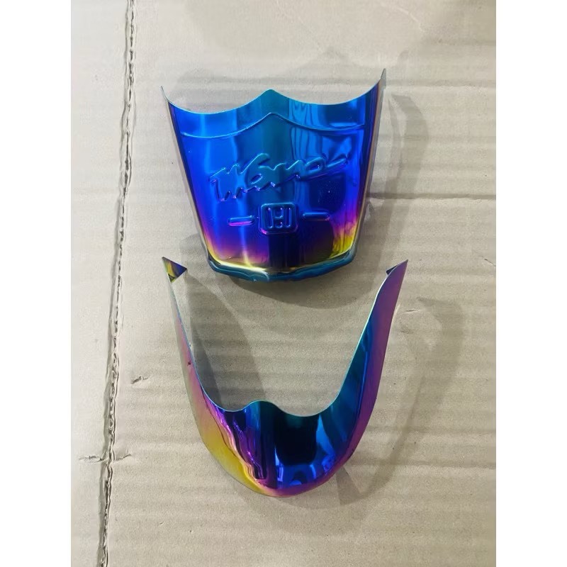 Bộ ốp Mỏ Dè Trước + Dè Sau Titan Xe Wave 2006 - 2024 và Wave 50/100/110cc