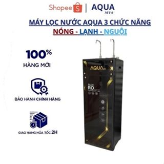 Máy lọc nước AQUA PLUS 3 chức năng nóng lạnh nguội 2 vòi 9 cấp lọc bảo hành 12 tháng.