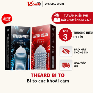 Bao cao su Gân Gai Wolf tooth, nhiều gel bôi trơn, siêu mỏng hàng cao cấp hộp 10 bcs