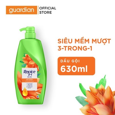 Dầu Gội Siêu Mượt Rejoice 650Gr
