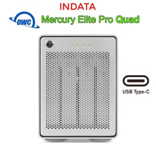 Bộ lưu trữ dữ liệu DAS OWC Mercury Elite Pro Quad, no-RAID, USB3.1 Gen2, 4 bay, hàng chính hãng