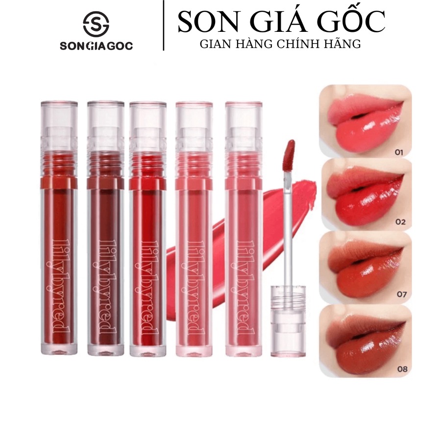 SON TINT BÓNG LILYBYRED GLASSY LAYER FIXING TINT