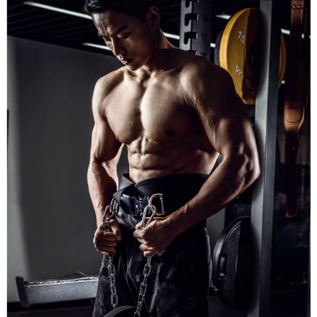 Đai xích kéo tạ Valeo VL48-9 chính hãng – Dip belt chịu lực cao, tăng tải đu xà và tập gym an toàn