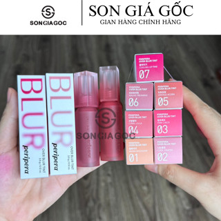 Son Peripera Over Blur tint đầy đủ mã màu