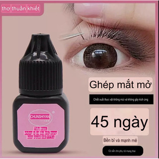  Keo nối mi ít cay 5ml giữ mi được vài tuần có thể mở mắt tự nối mi mà không hề bị cay 