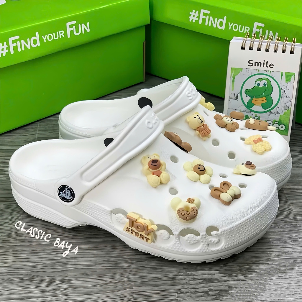 Dép Sục Classic Baya 3P Nam Nữ Thoáng Nhẹ Siêu Bền Tặng 8 Sticker Ngẫu Nhiên,Dép Baya Đúc"Hot" | BigBuy360 - bigbuy360.vn