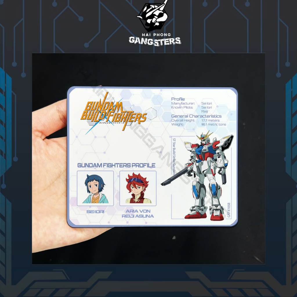 [Nhắn shop trước]FT9 - Star Build Strike Gundam Plavsky Wing (Series Gundam Build Fighter) Base mica