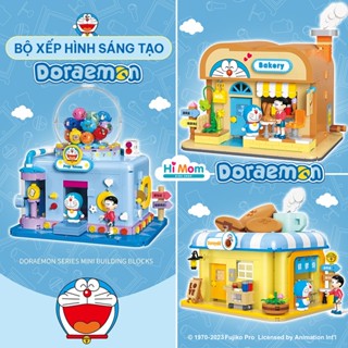  Bộ Xếp Hình Doraemon Xinh Xắn Lắp Ráp Ngôi Nhà Mèo Máy Và Nobita Đồ Chơi Thông Minh 
