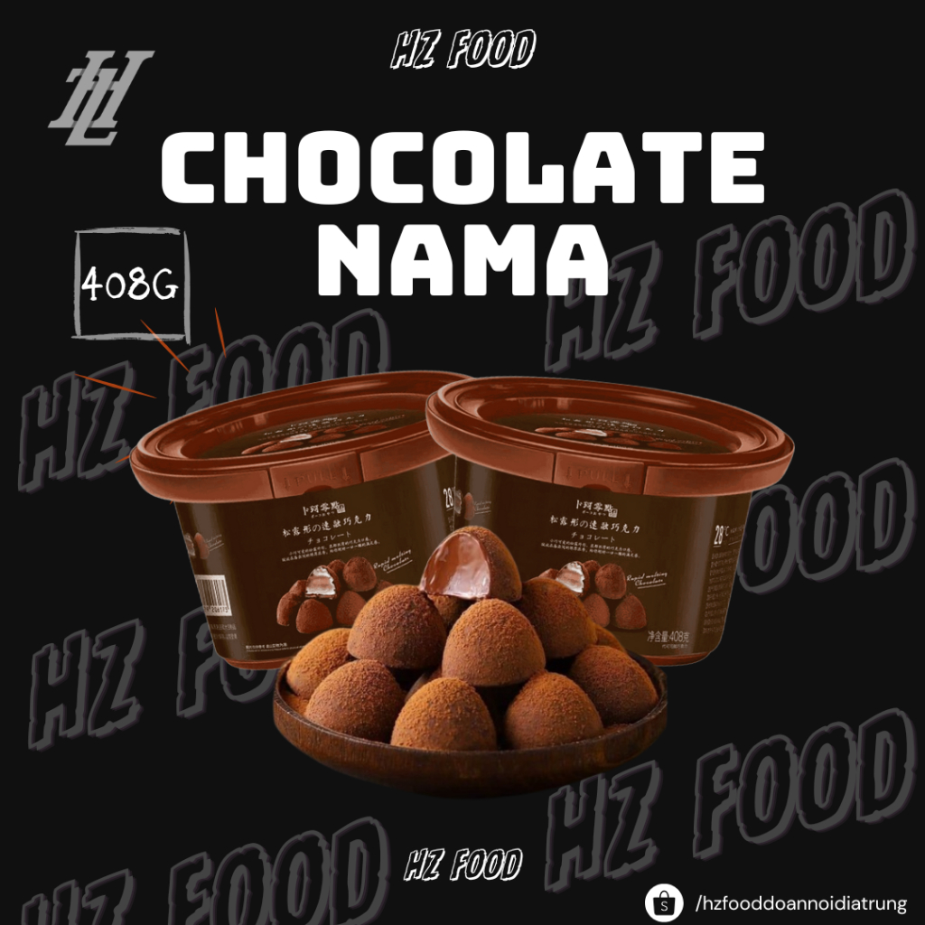 Chocolate Nama Socola Tươi 408g Ăn Vặt Nội Địa Trung Quốc HZ FOOD​