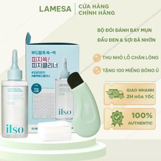 Dung dịch ủ mụn ilso giảm mụn đầu đen, sợi bã nhờn ilso Sebum Super Melting Serum Softener 150ml - LM156