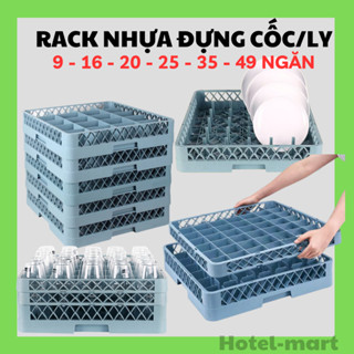 Xe đẩy, rack để ly, rack đựng bát đĩa, dao dĩa thìa ..đa năng, combo 3 món không thể thiếu trong nhà hàng, khách sạn