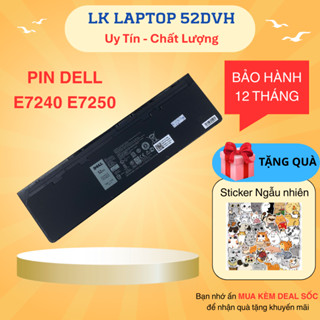 Pin Laptop Dell LATITUDE E7240 E7250 7240 7250 VFV59 GVD76 WD52H Mới 100%