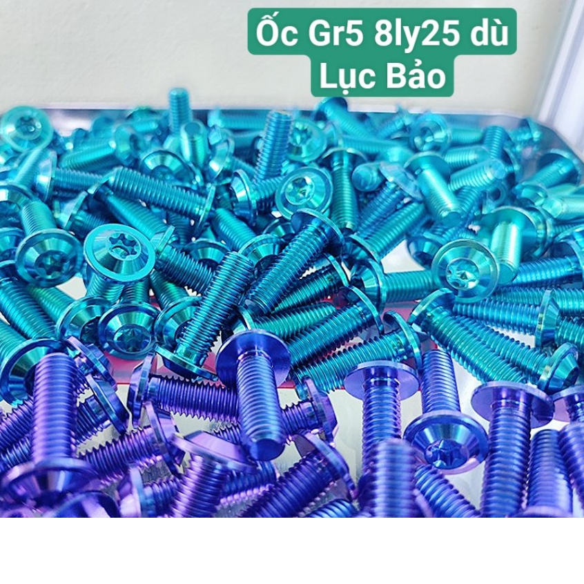 Ốc Gr5 8li25 Titan Gắn Xe Máy