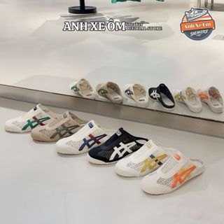 [ Anhxeom.sneaker ] Giày Sục Onitsuka Tiger Mexico 66 Sabot Nam Nữ – Mẫu Mới Gót Hở, Nhẹ Êm, Thoáng Khí
