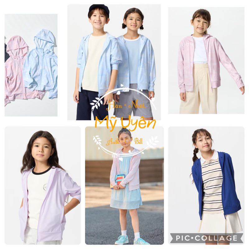 Áo chống nắng trẻ em Uniqlo Kids Airism UPF 50+