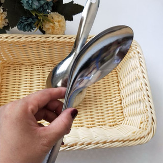 Muôi múc cơm canh inox cầu vồng dày dặn