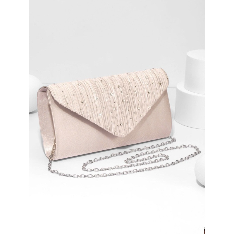 Clutch nữ dự tiệc, Ví dự tiệc kèm dây đeo chéo sang chảnh VDT38