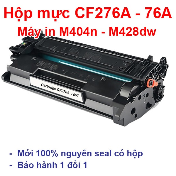 Hộp mực 76A (Có VAT) dùng cho máy in LaserJet Pro M404dn, M404dw, M404n, M428dw - Cartridge CF276A
