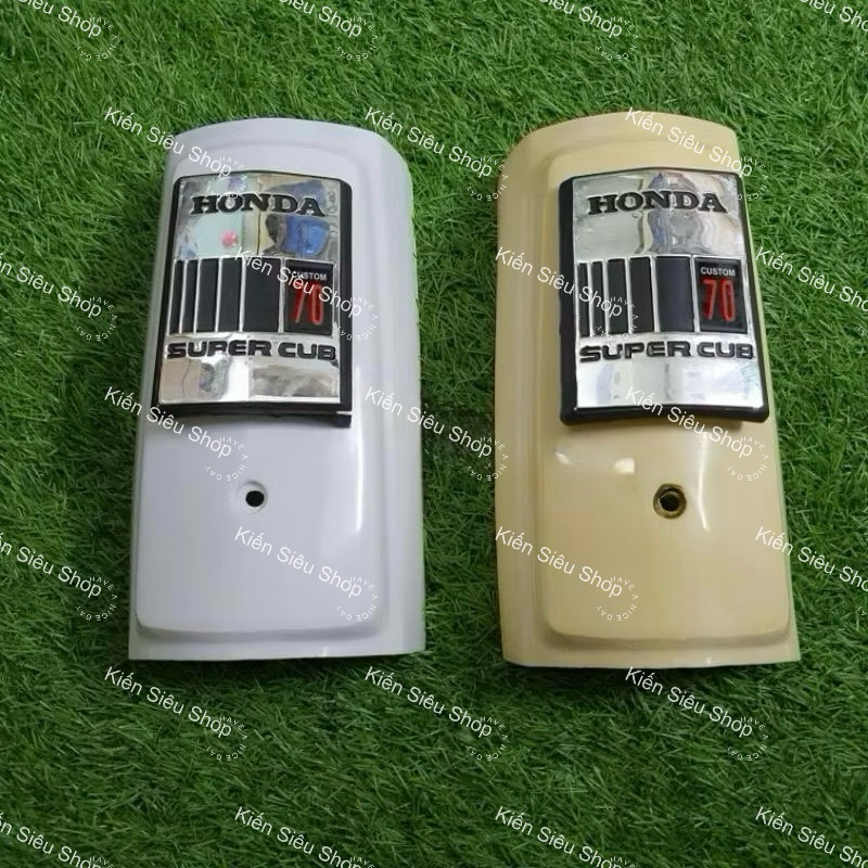 Bộ mặt nạ và logo cub 86 70cc ( nhựa dẻo)