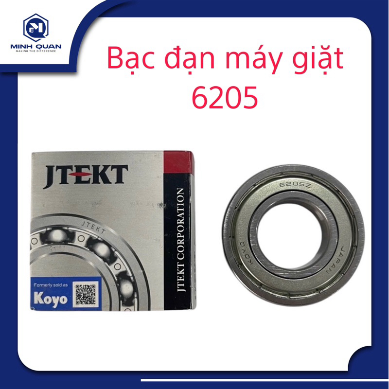 Bạc đạn máy giăt cửa ngang 6205 - Bi máy giặt cửa ngang 6205