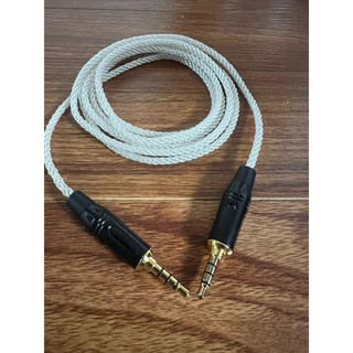 Dây tín hiệu âm thanh lõi bạc 2 đầu 3.5mm 4 khấc