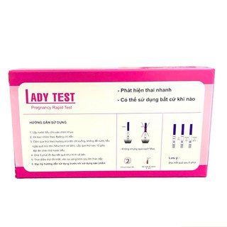 Que thử thai Lady test Hộp 1 chiếc