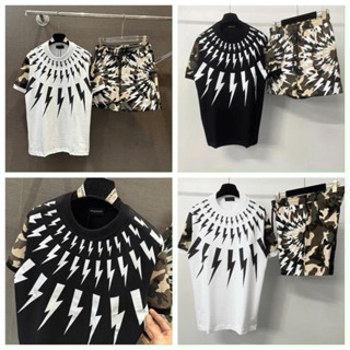 Bộ Quần Áo Nam Tia Sét  Camo  Rằn Ri ❤ Set Thể Thao Boy Phố Vải Cotton Dày Dặn Dáng Rộng Nam Nữ Chất Chơi