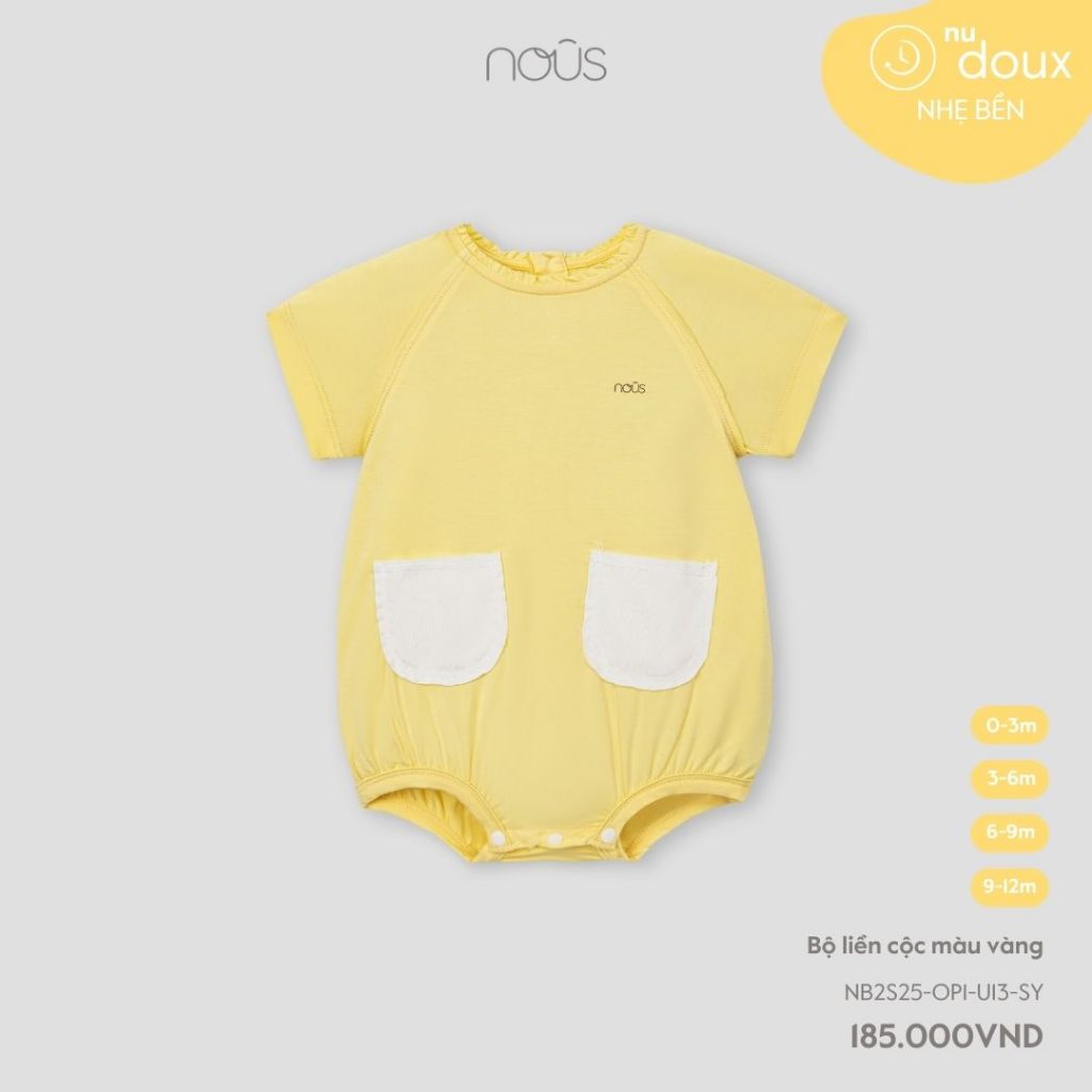SVip Nous Baby Bộ liền cộc, bodysuit, body chip bé trai bé gái màu sắc nhẹ bền cho bé dưới 10.5kg  BST T4