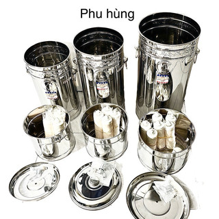 (hỏa tốc )COMBO BÌNH LOC INOX 304 CÓ CHÂN, BÌNH 20L, BÌNH 25L, BÌNH 40L