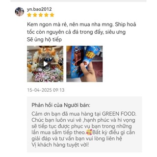 Kem aice - Kem hadilao socola lúa mạch - Kem lúa mạch chocolate