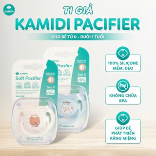 Kamidi Pacifier Núm Ngậm Cao Cấp Cho Bé An Toàn Mềm Mại Như Ti Mẹ Giúp Bé Dễ Dàng Cai Bình Sữa