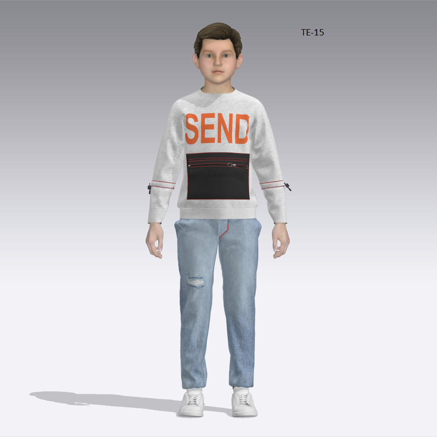 RẬP GIẤY QUẦN ÁO TRẺ EM TE 15