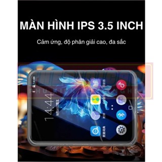  Máy Nghe Nhạc Android MP3 MP4 Màn Hình Cảm Ứng 3.5 Inch Bluetooth Bộ Nhớ Trong 16GB Hỗ Trợ Tiếng Việt  - RUIZU D60 